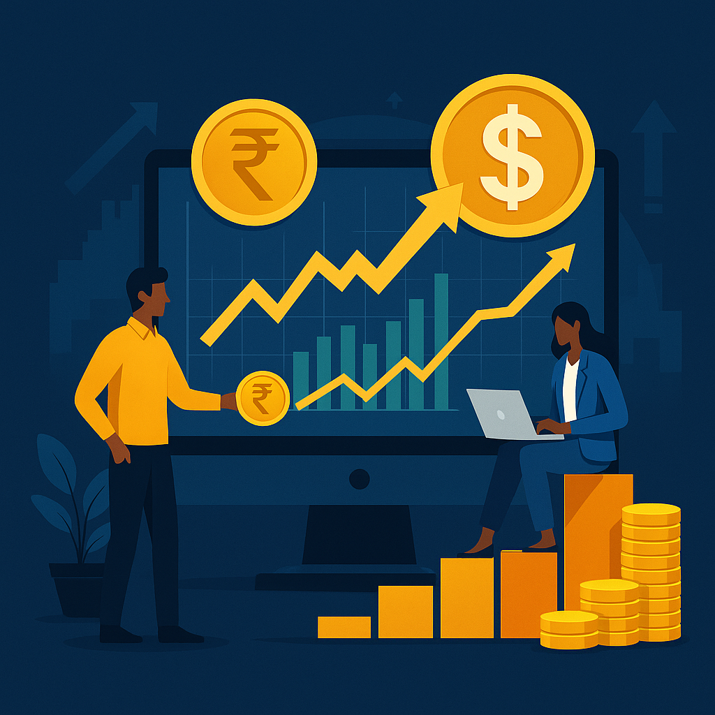 USD/INR Menguat karena Aliran Modal Asing dan Ekspektasi Penurunan Suku Bunga RBI