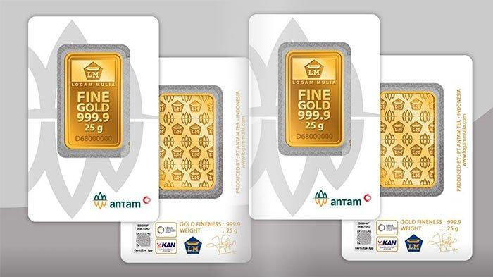 Harga Emas Antam Terpeleset ke Rp1,89 Juta per Gram, Investor Perlu Siaga?
