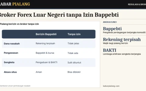 Broker Forex Luar Negeri tanpa Izin Bappebti: Risiko, Pemblokiran Situs, dan Cara Melindungi Dana
