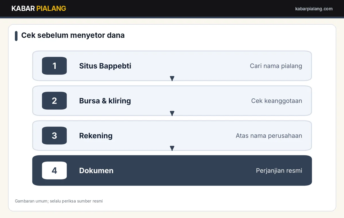 Langkah memeriksa legalitas broker forex