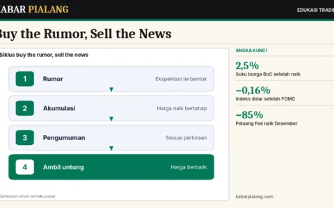 Buy the Rumor, Sell the News: Contoh Kenaikan Suku Bunga Bank of Canada dan Keputusan The Fed