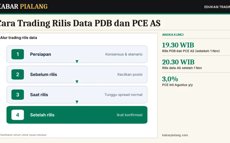 Cara Trading Rilis Data PDB dan PCE AS: Persiapan, Eksekusi, dan Manajemen Risiko
