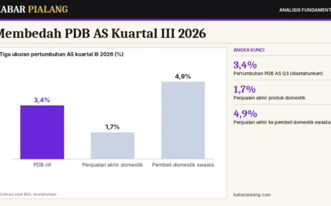Membedah PDB AS Kuartal III 2026: Persediaan, Impor, dan Mengapa Penjualan Akhir Hanya 1,7%